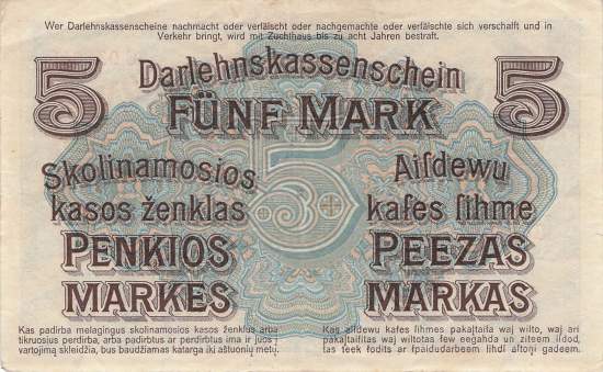 ro. 467 C 5 Mark 1918